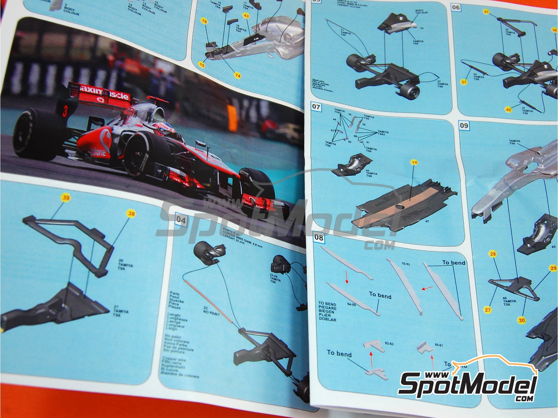 Kit Tameo SLK 029 - McLaren Mercedes MP4/20 Test Car 2006 - 1/43 - Occasion